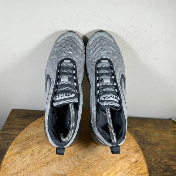 Nike Air Max 720 Wolf Grey Anthracite Men's Shoes Grey Black Size 9 AO2924-012